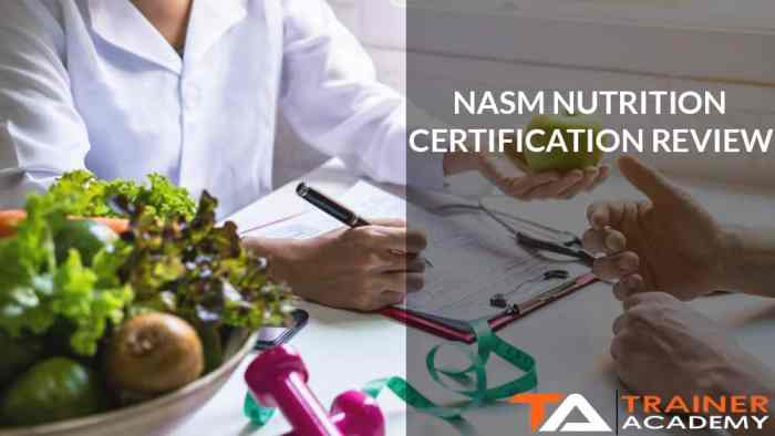 NASM Nutrition Certification (CNC) Review 2024 - Cost vs value